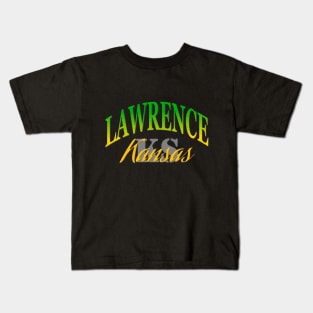 City Pride: Lawrence, Kansas Kids T-Shirt